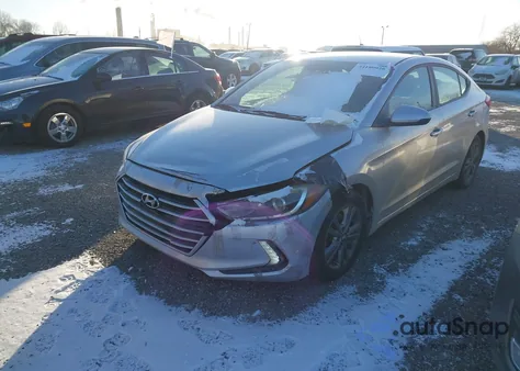 2017 Hyundai Elantra Se z USA, uszkodzony, nr VIN 5NPD84LF0HH028817